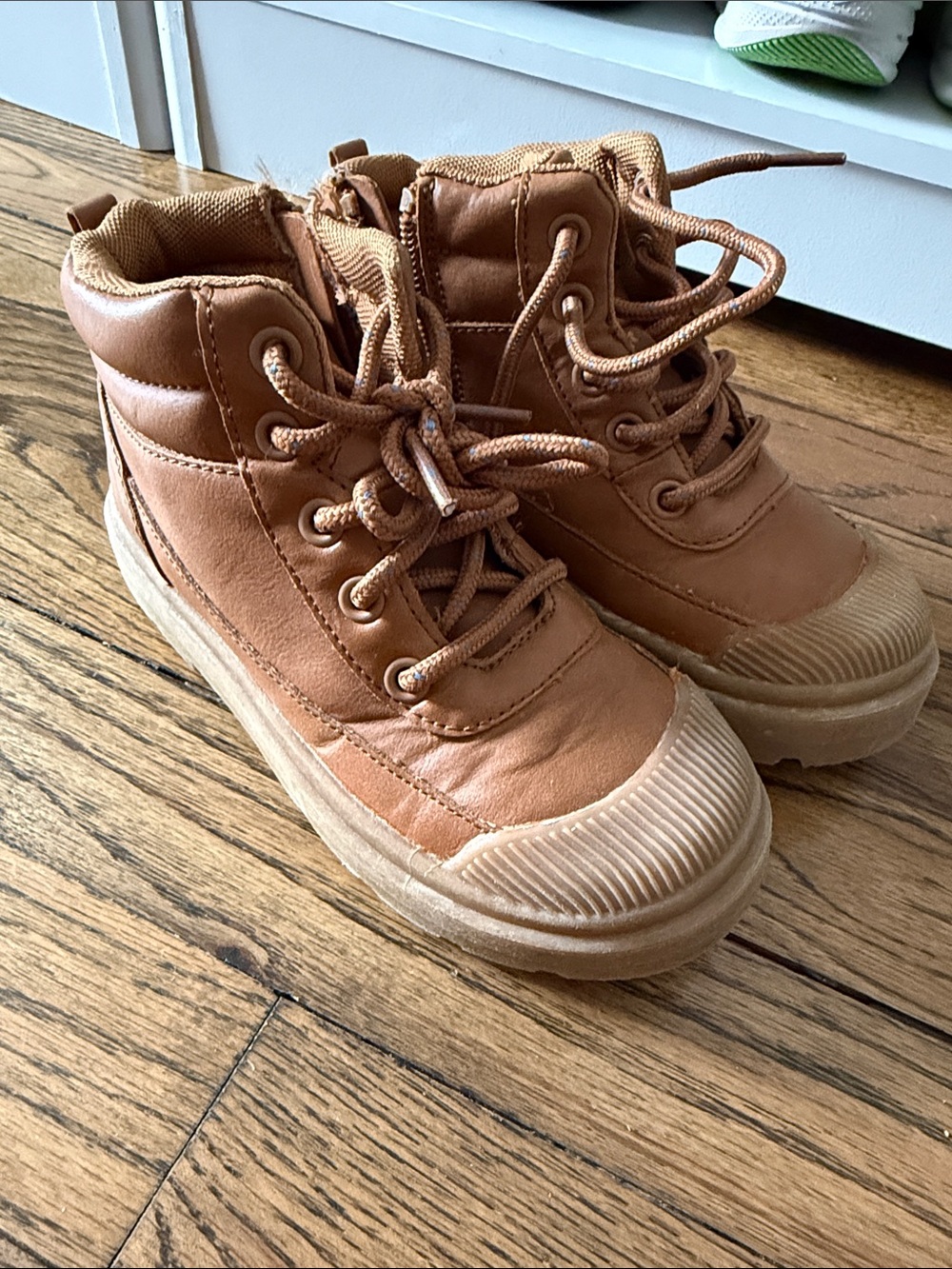 Cat & JACK Kids Tan High-Top Casual Boots